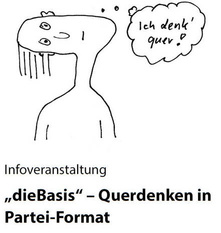 Read more about the article „dieBasis“ – Querdenken in Partei-Format – mit Lucius Teidelbaum (Journalist / Buchautor)