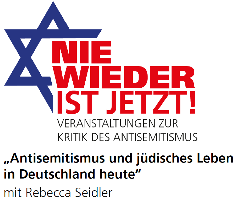 Du betrachtest gerade Antisemitismus und jüdisches Leben in Deutschland heute mit Rebecca Seidler – 07.11.24